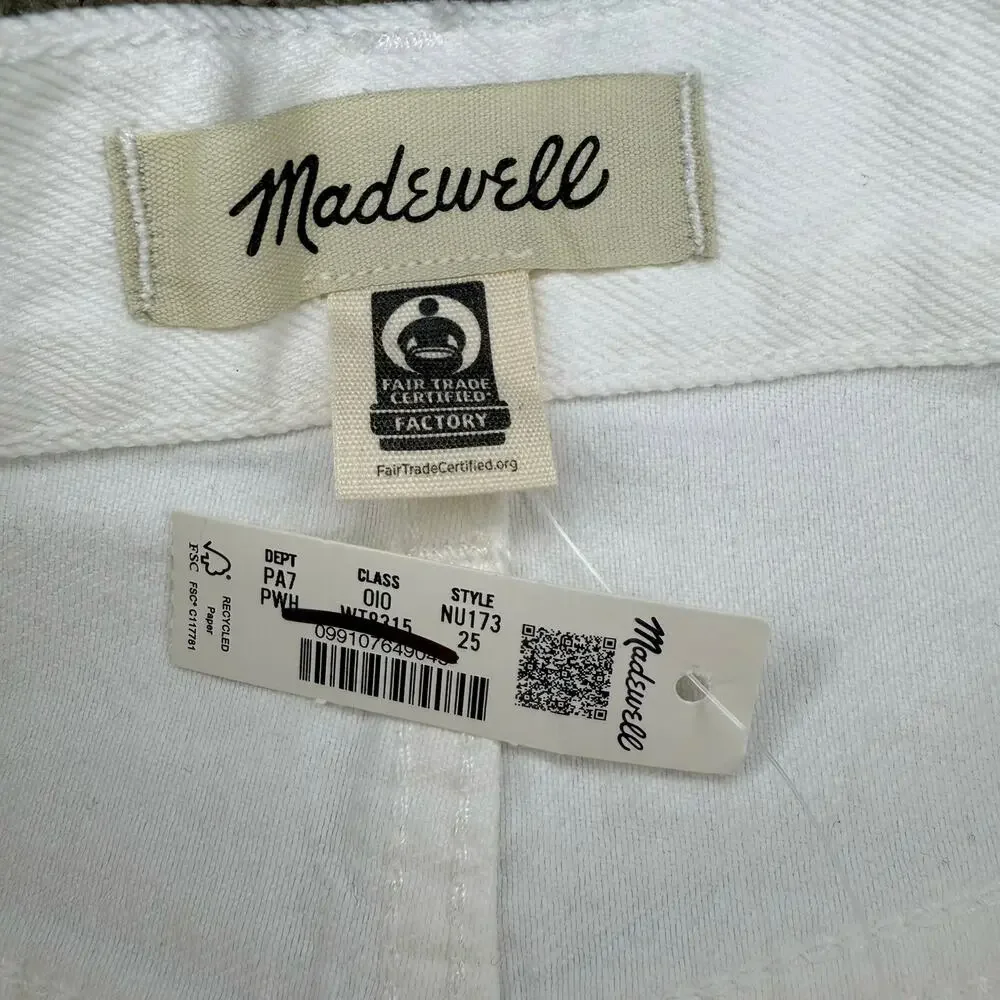 NWT Madewell Low-Slung Baggy Crop Size 25 - Picture 8 of 9